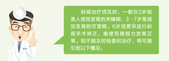 【图文说】斜视别错过“黄金期”