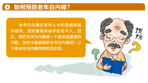 【看图解】老年白内障如何预防